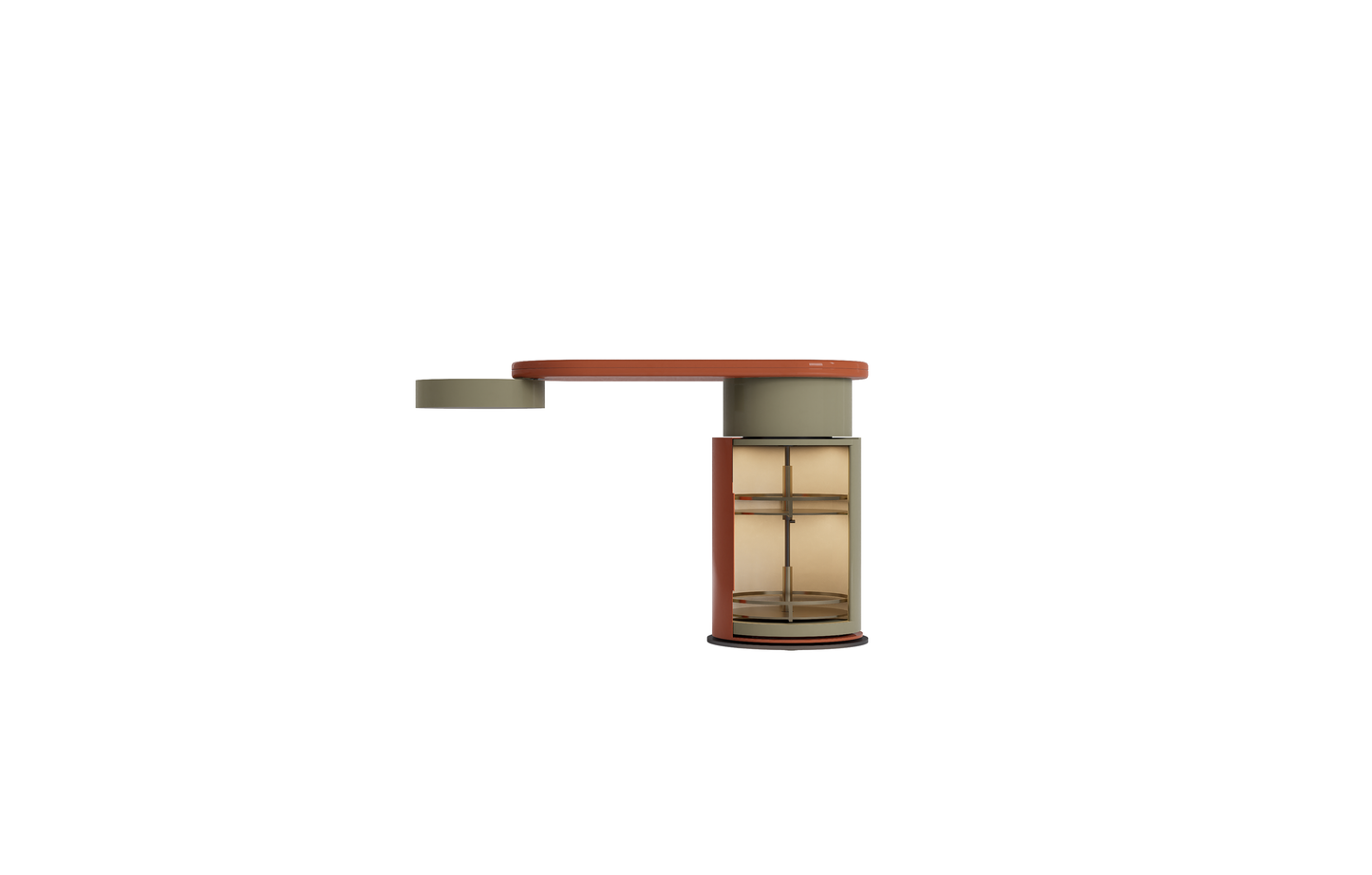 Argo Berth bar cabinet