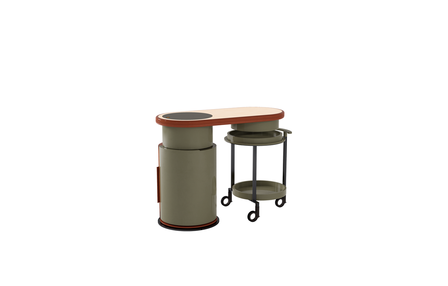 Argo Berth bar cabinet