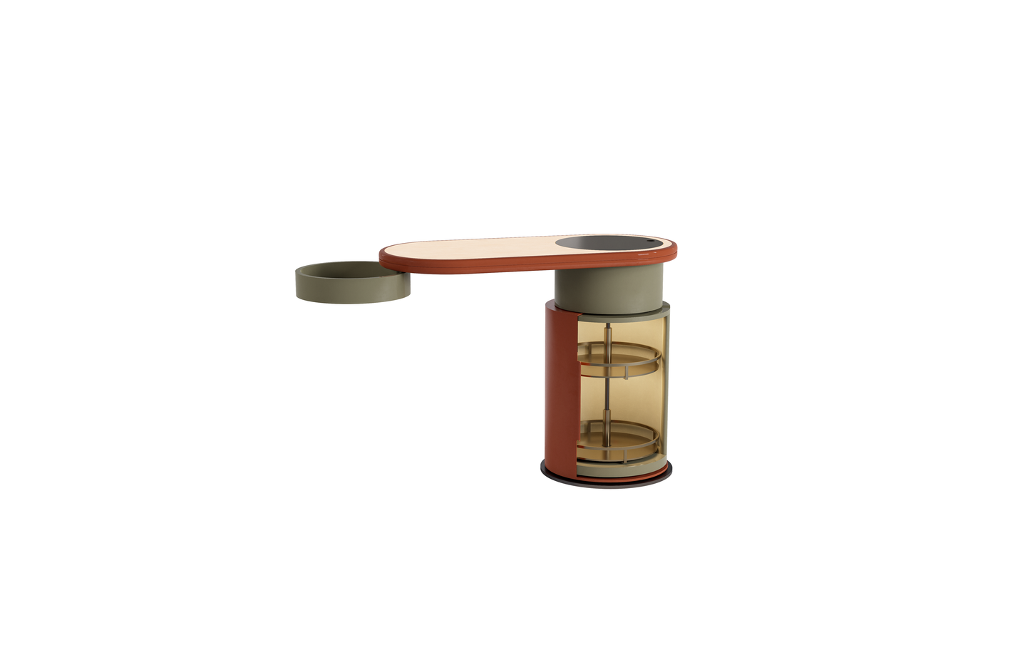 Argo Berth bar cabinet
