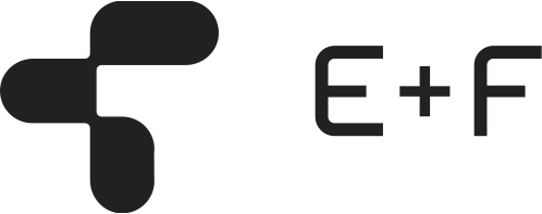 E+F logo horizontal