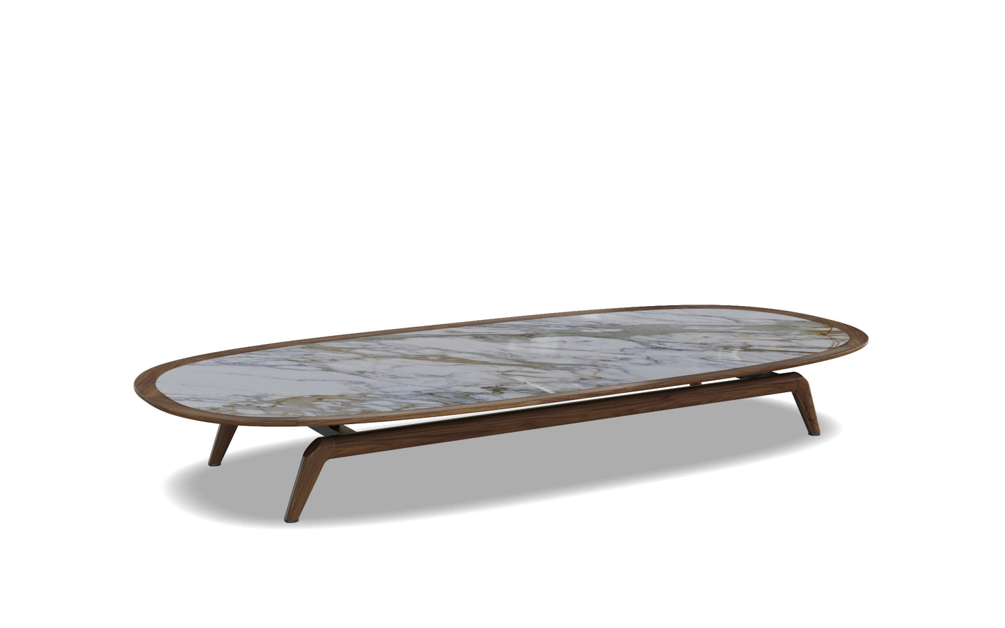 Trend Rounded Rectangle Coffee Table